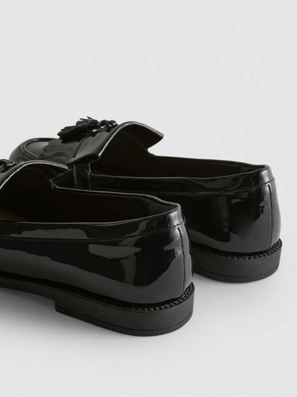 Lackloafer in weiter Passform