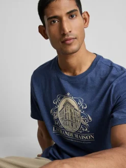 „La Grande Maison“ T-Shirt mit Grafik