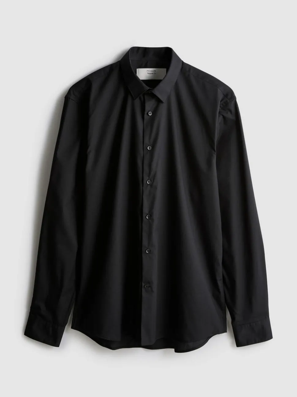Langärmeliges, elegantes Regular-Fit-Hemd