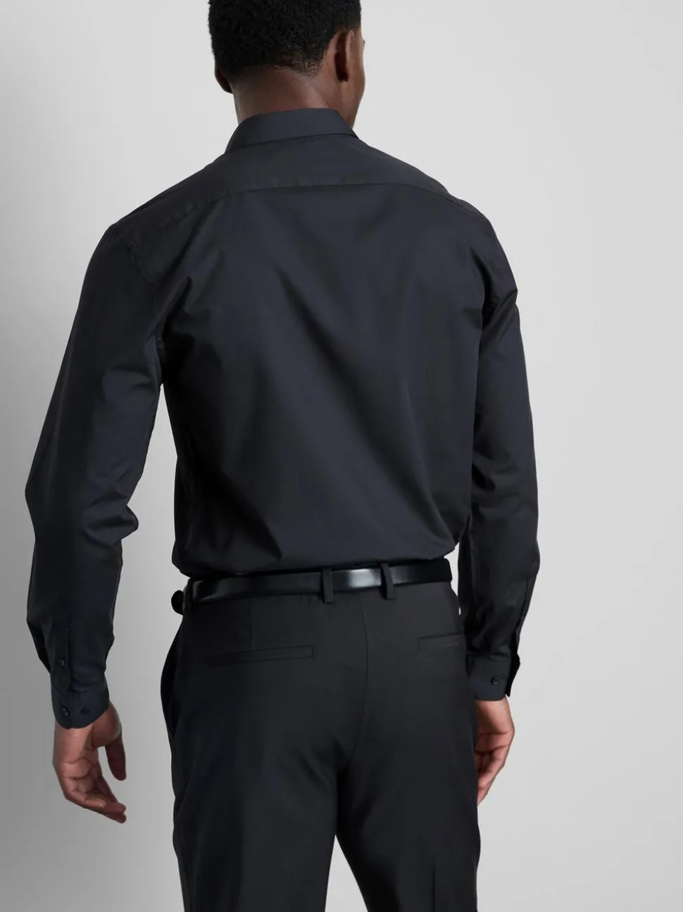 Langärmeliges, elegantes Regular-Fit-Hemd