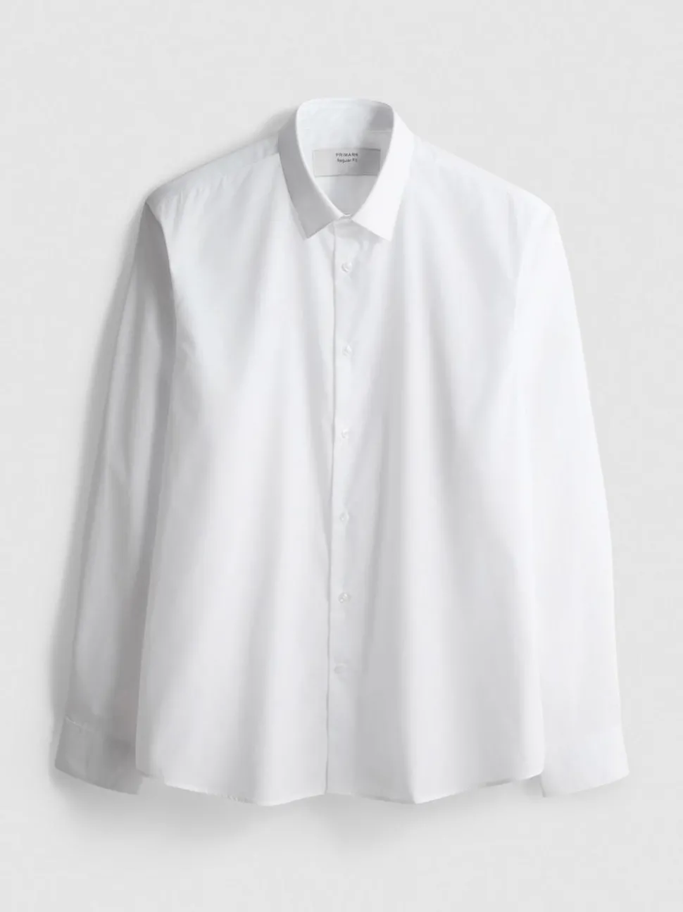 Langärmeliges, elegantes Regular-Fit-Hemd
