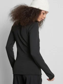 Langärmeliges Thermotop mit Plüschfutter