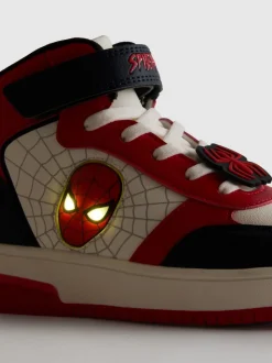 Leuchtende „MARVEL Spider-Man“ High-Top-Sneaker