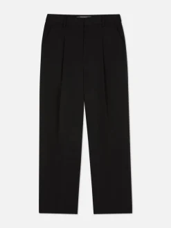 „Lila“ Hose mit geradem Bein