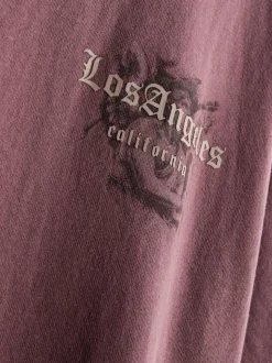 „Los Angeles“ T-Shirt mit Grafik