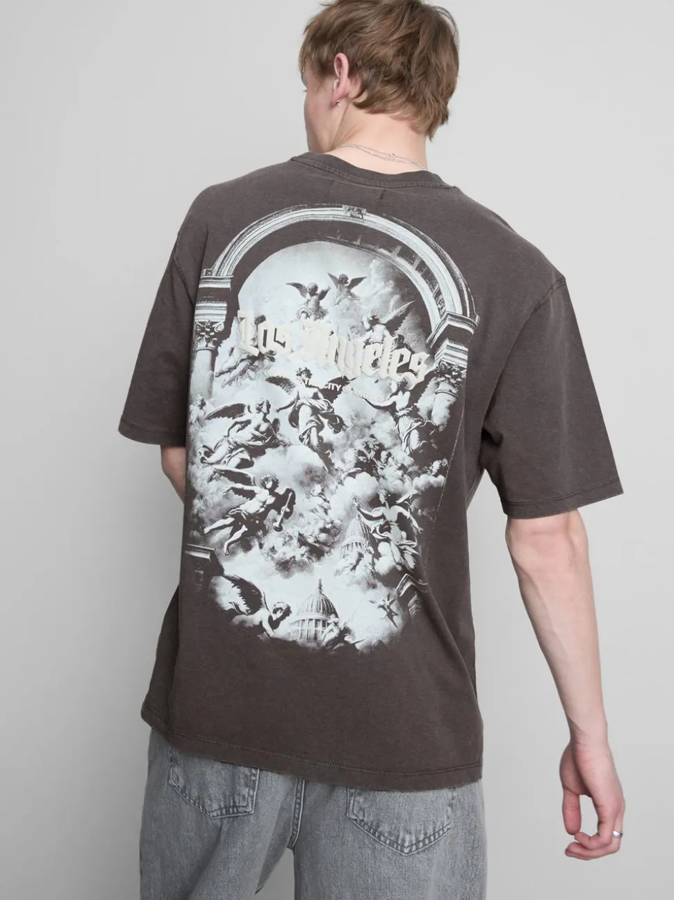 „Los Angeles“ T-Shirt mit Grafik