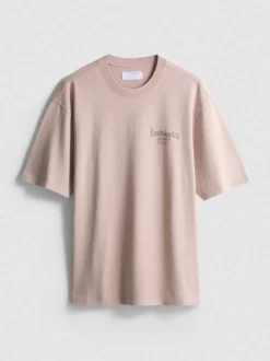 „Los Angeles“ T-Shirt mit Slogan