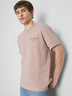 „Los Angeles“ T-Shirt mit Slogan