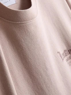 „Los Angeles“ T-Shirt mit Slogan