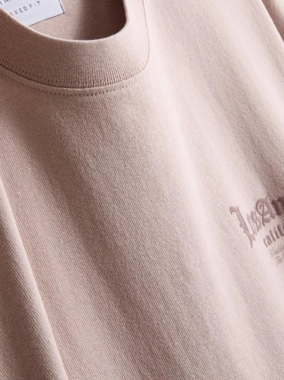 „Los Angeles“ T-Shirt mit Slogan