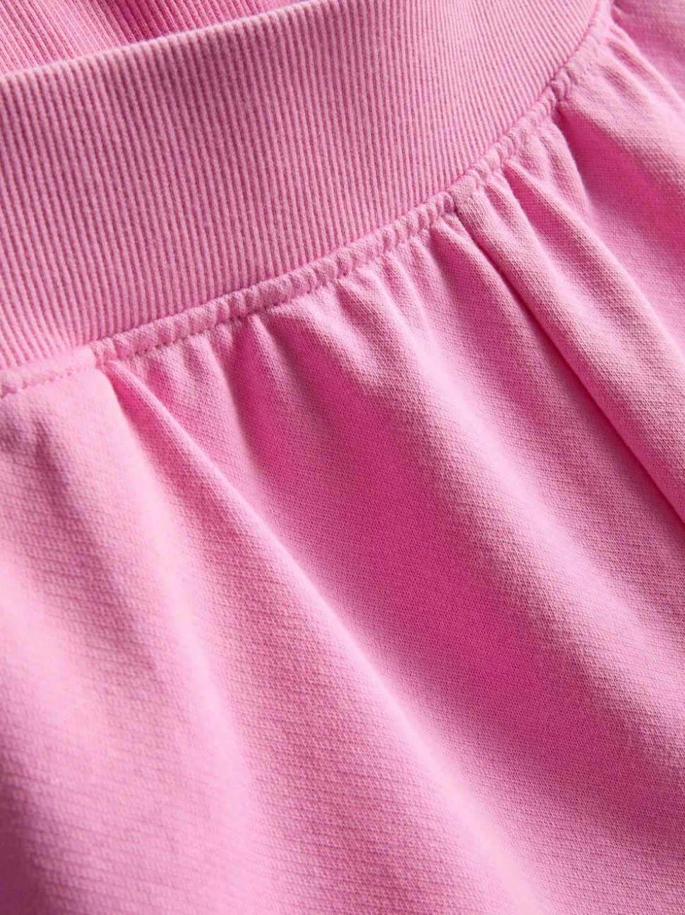 Lounge-Shorts aus Baumwolle mit Schlitz