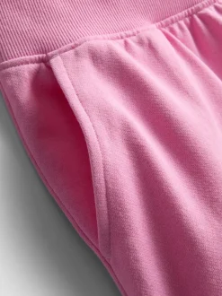 Lounge-Shorts aus Baumwolle mit Schlitz