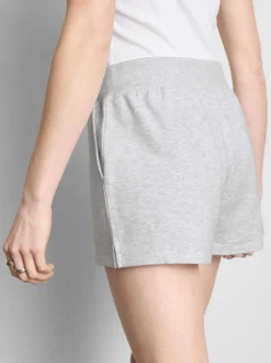 Lounge-Shorts aus Baumwolle mit Schlitz