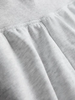 Lounge-Shorts aus Baumwolle mit Schlitz