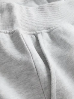 Lounge-Shorts aus Baumwolle mit Schlitz