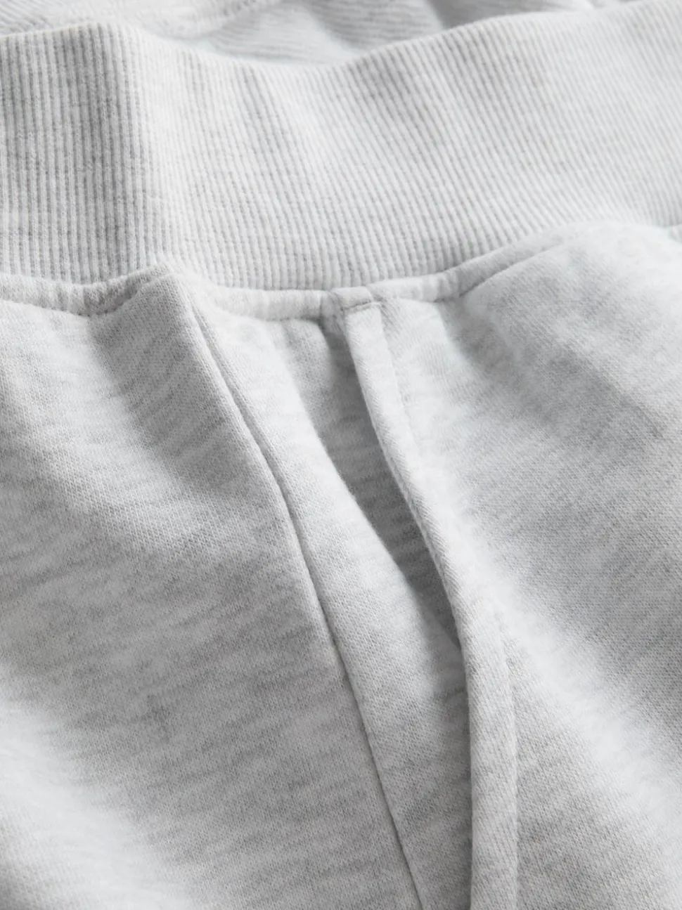 Lounge-Shorts aus Baumwolle mit Schlitz