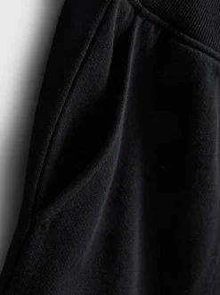 Lounge-Shorts aus Baumwolle mit Schlitz