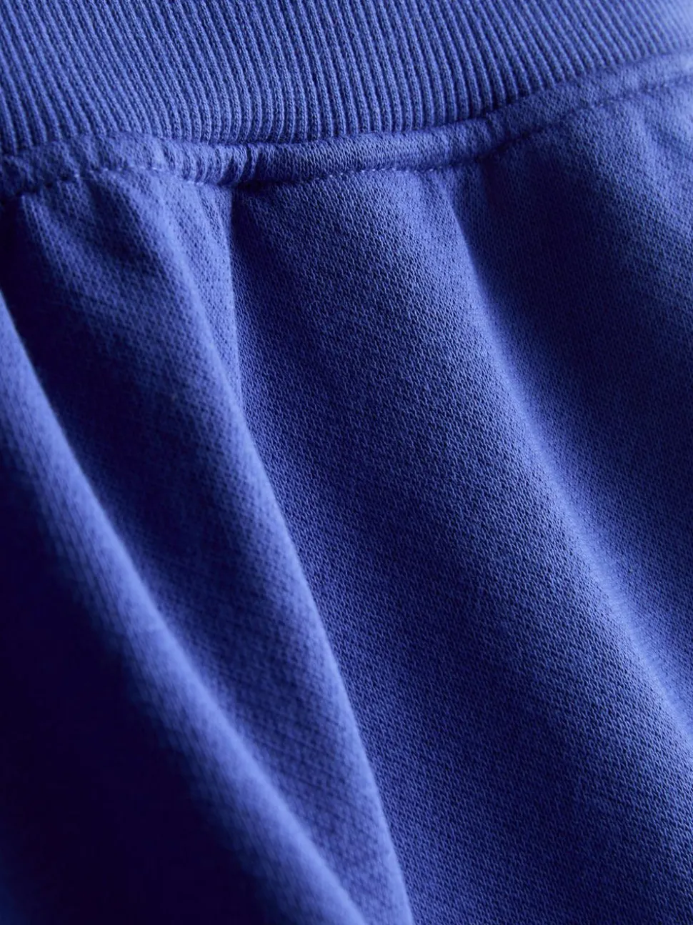 Lounge-Shorts aus Baumwolle mit Schlitz