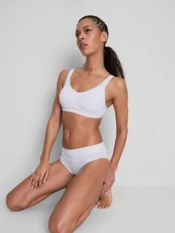 „Love to Lounge“ Bralette-BH aus Baumwolle, 2er-Pack
