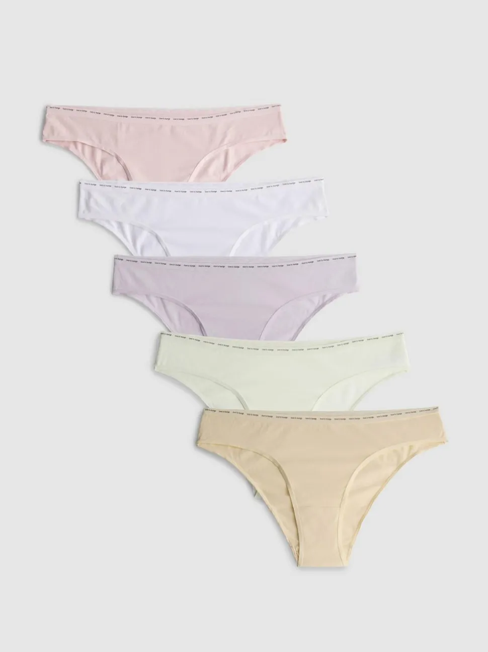 „Love To Lounge“ Brazil-Slips, 5er-Pack