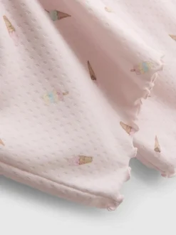 „Love To Lounge“ Schlafanzughose mit Eiscreme-Print
