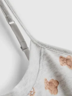 „Love To Lounge“ Schlafanzugträgertop mit Bären-Print