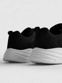 Low-Top-Sneaker aus Netzstoff