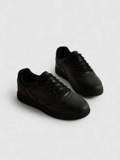 Low-Top-Sneaker mit Einsätzen