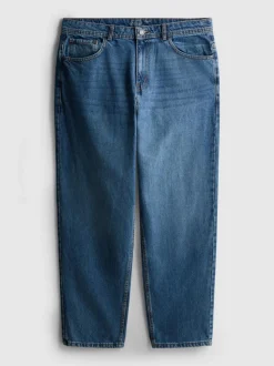 Lässige High-Waist-Jeans