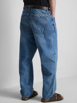 Lässige High-Waist-Jeans