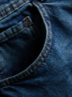 Lässige High-Waist-Jeans