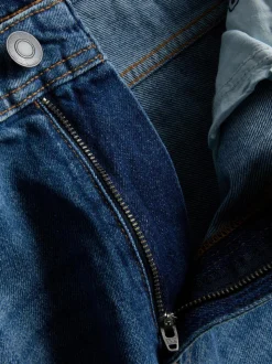 Lässige High-Waist-Jeans