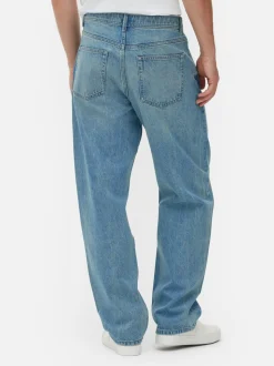 Lässige Jeans mit hohem Bund