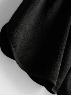 Lässige Satin-Laufshorts
