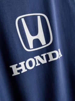 Lässiges „Honda“ Baumwoll-T-Shirt mit Grafik