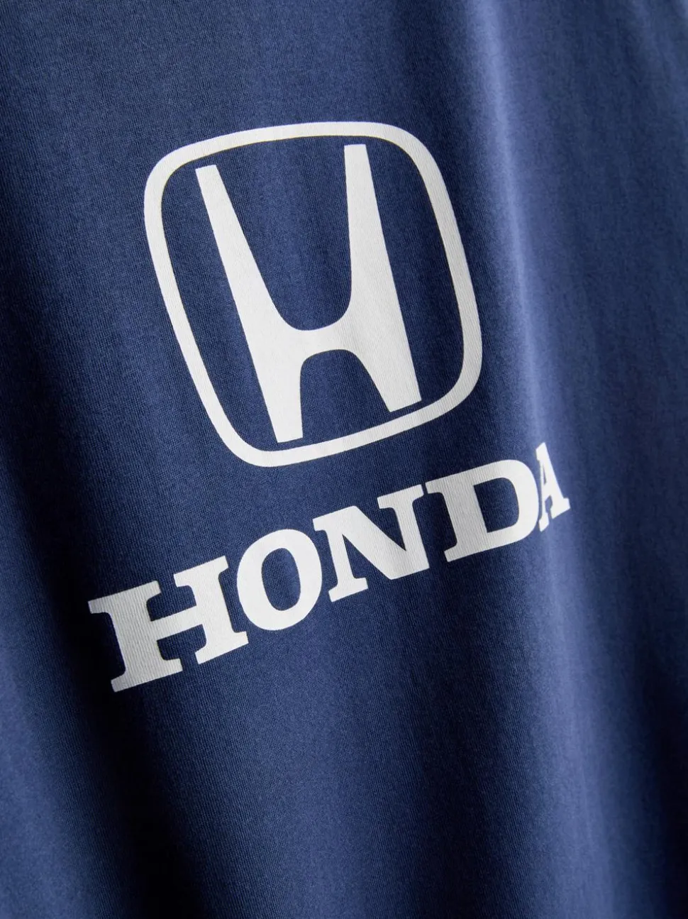Lässiges „Honda“ Baumwoll-T-Shirt mit Grafik