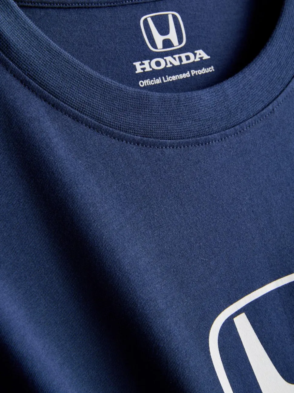 Lässiges „Honda“ Baumwoll-T-Shirt mit Grafik