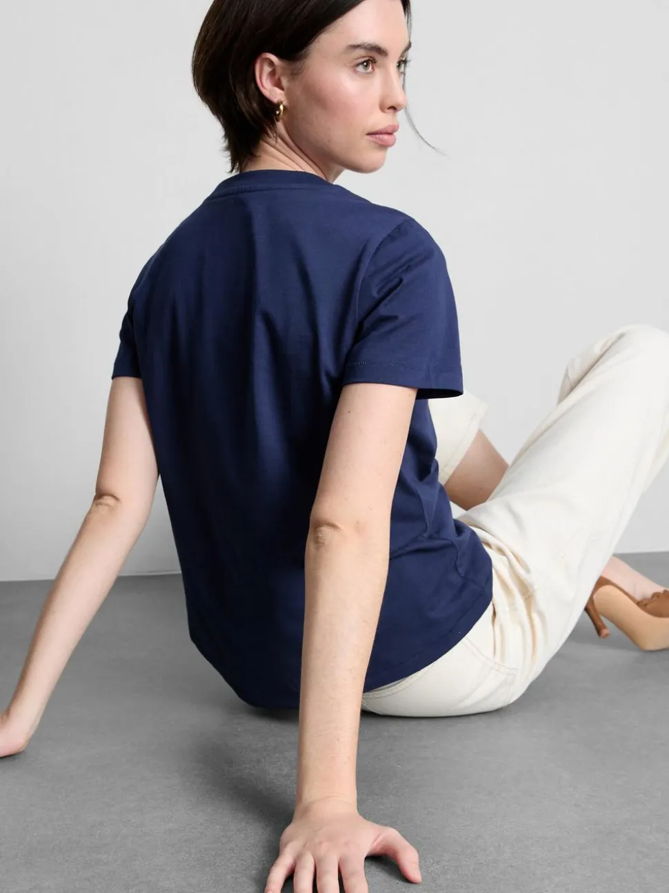 Lässiges „Honda“ Baumwoll-T-Shirt mit Grafik