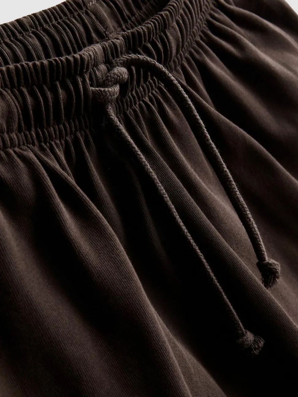 Lässige Shorts aus Baumwolle mit Kordelzug