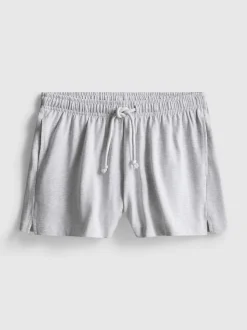Lässige Shorts aus Baumwolle mit Kordelzug