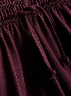 Lässige Shorts aus Baumwolle mit Kordelzug