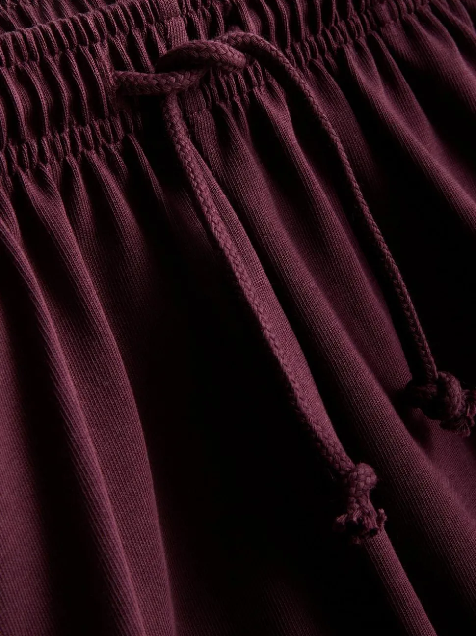 Lässige Shorts aus Baumwolle mit Kordelzug