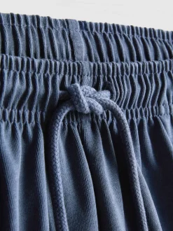 Lässige Shorts aus Baumwolle mit Kordelzug