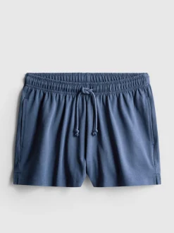 Lässige Shorts aus Baumwolle mit Kordelzug
