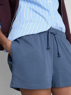 Lässige Shorts aus Baumwolle mit Kordelzug