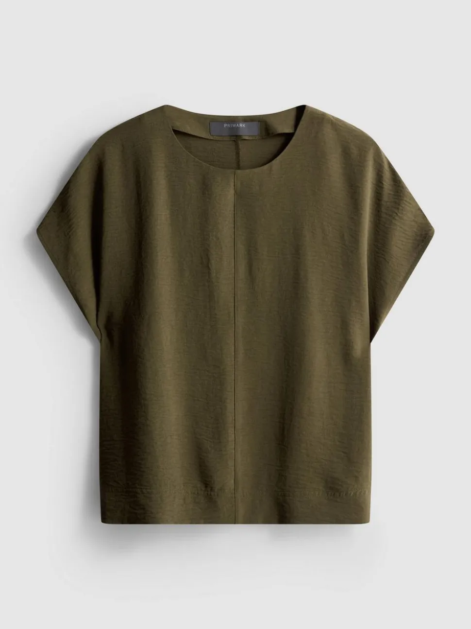 Lässiges Rundhalsshirt aus atmungsaktivem Stoff