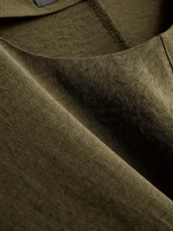 Lässiges Rundhalsshirt aus atmungsaktivem Stoff