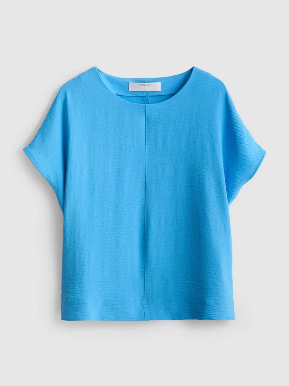 Lässiges Rundhalsshirt aus atmungsaktivem Stoff