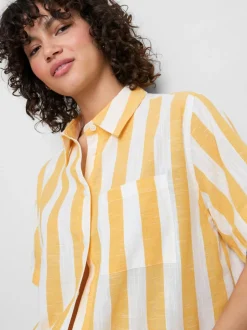 Lässiges Strand-Shirt mit Streifen