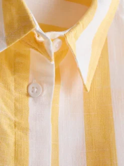 Lässiges Strand-Shirt mit Streifen